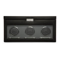 WOLF Viceroy Classic Triple Watch Winder with Storage Black 456302
