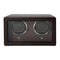 WOLF Cub Double Watch Winder With Cover Brown 461206