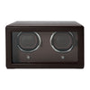 WOLF Cub Double Watch Winder With Cover Brown 461206