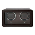 WOLF Cub Double Watch Winder With Cover Brown 461206