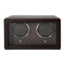 WOLF Cub Double Watch Winder With Cover Brown 461206
