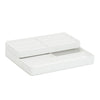 WOLF White Watch Valet with Strap Tray for Apple Watch 463001
