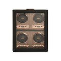WOLF Axis Copper Metal Plated 4 Piece Watch Winder 469516
