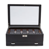 WOLF Roadster 10 Piece Watch Box With Drawer 477656