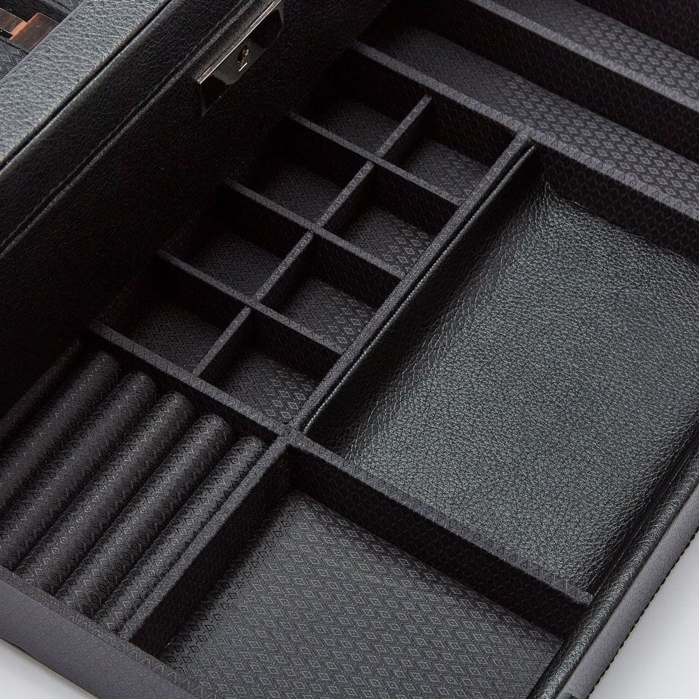 WOLF Roadster 10 Piece Watch Box With Drawer 477656