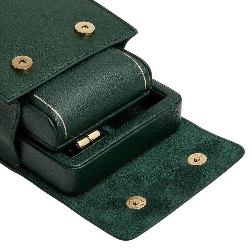 WOLF British Racing Single Travel Watch Stand Green 485441