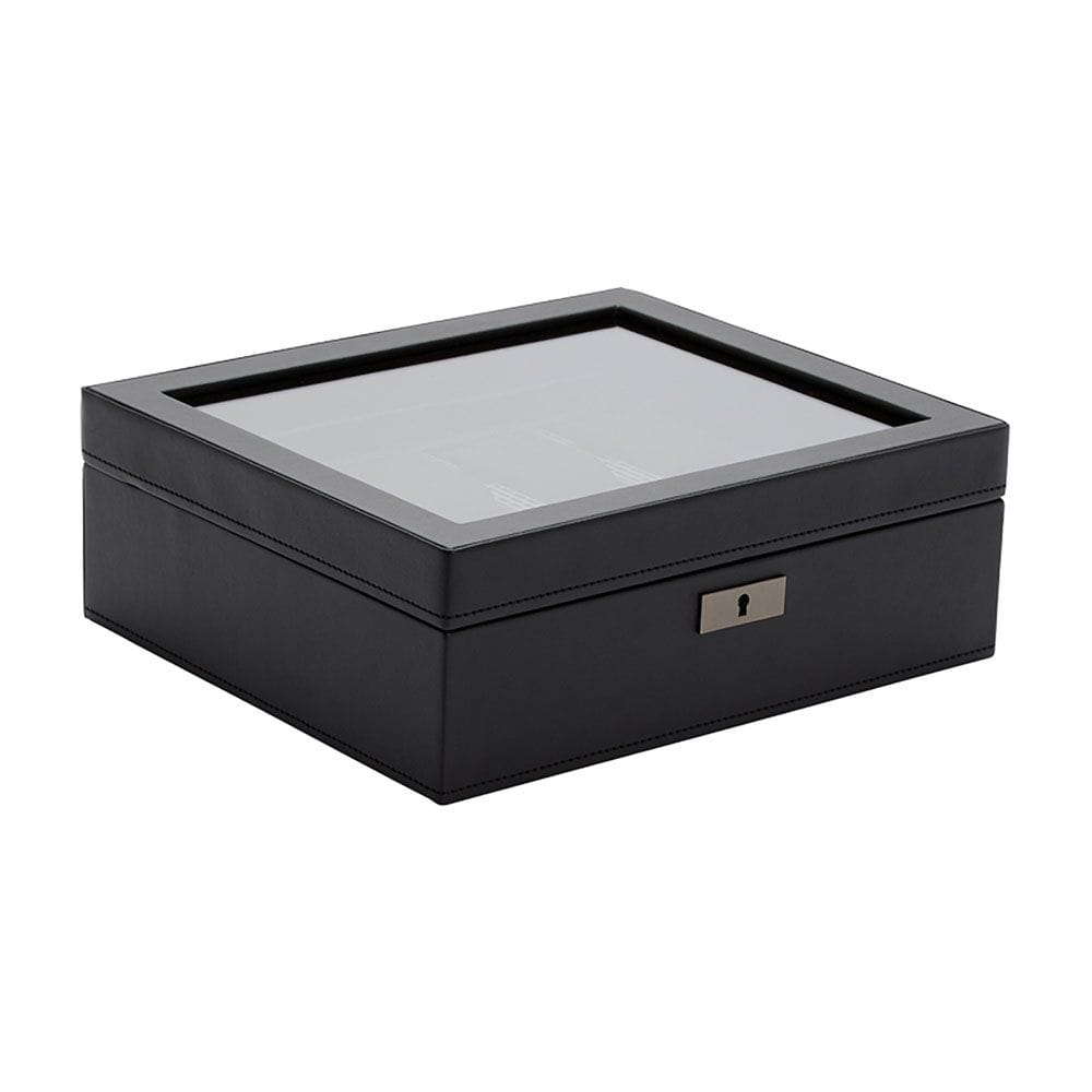WOLF Axis 8 Piece Powder Coat Watch Box 488003