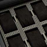 WOLF Axis 8 Piece Powder Coat Watch Box 488003