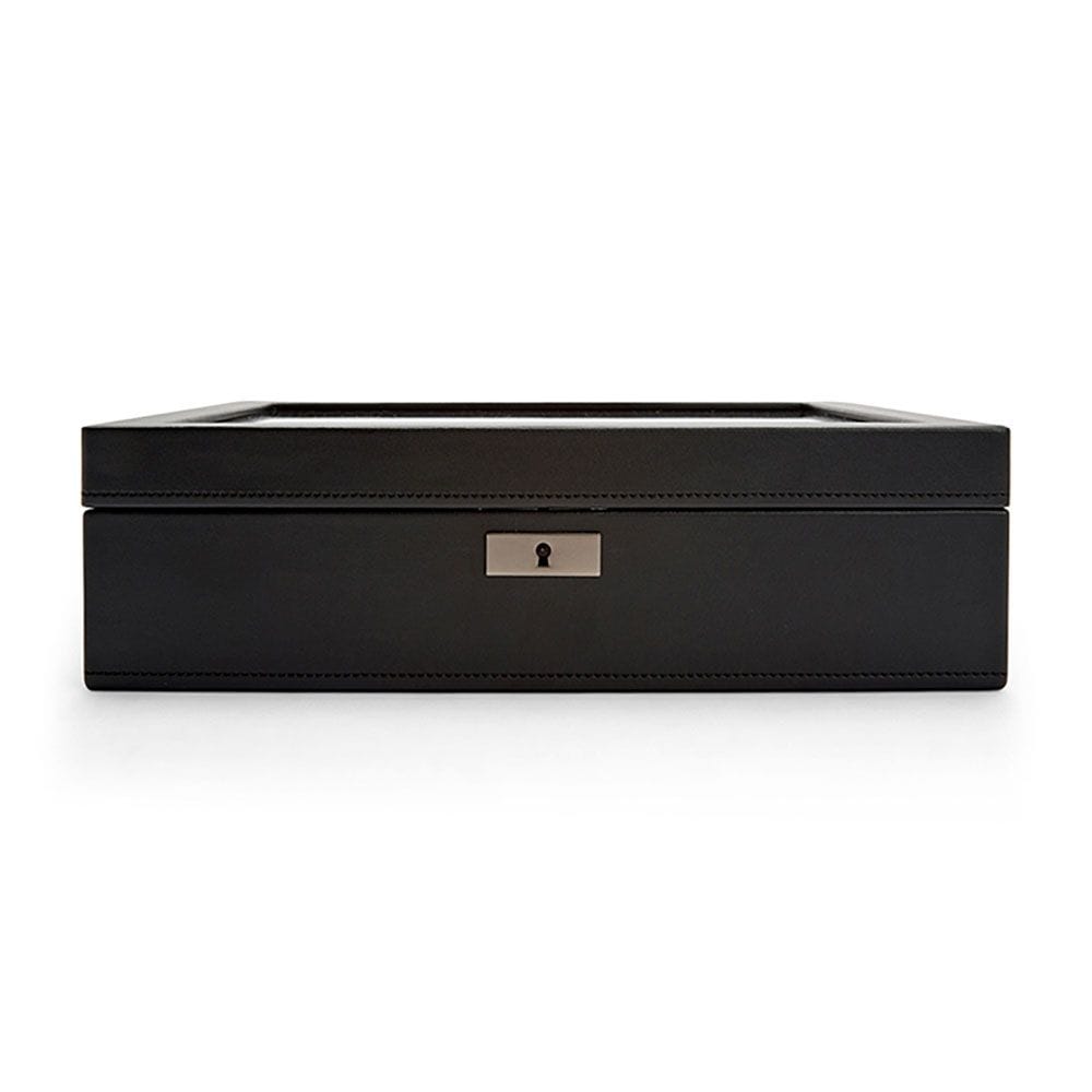 WOLF Axis 10 Piece Powder Coat Watch Box 488103