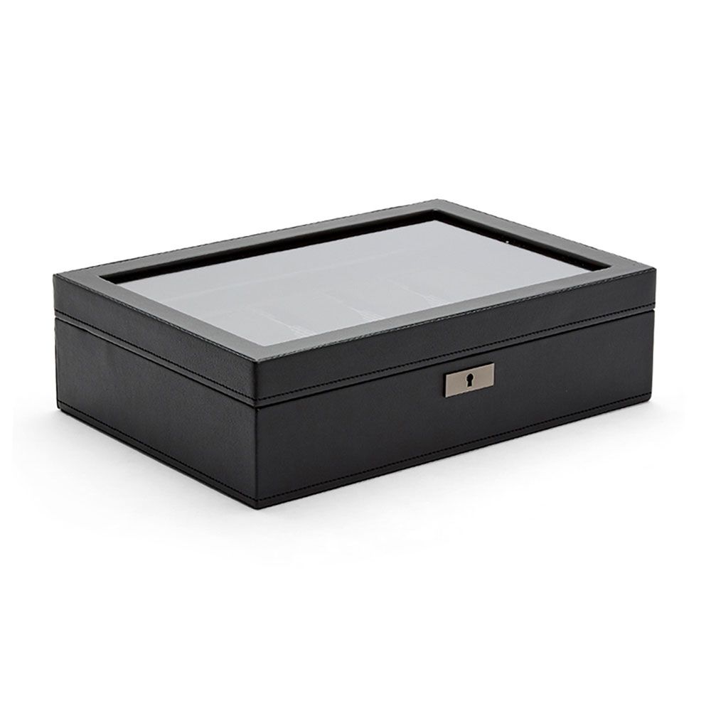 WOLF Axis 10 Piece Powder Coat Watch Box 488103