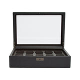 WOLF Axis 10 Piece Powder Coat Watch Box 488103