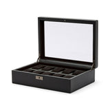 WOLF Axis 10 Piece Powder Coat Watch Box 488103