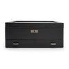 WOLF Axis 10 Piece Powder Coat Watch Box With Drawer 488203