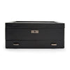 WOLF Axis 10 Piece Powder Coat Watch Box With Drawer 488203