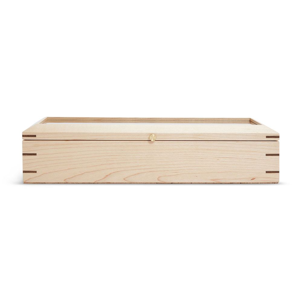 WOLF Analog/Shift Flatiron II 5 Piece Watch Box 710211