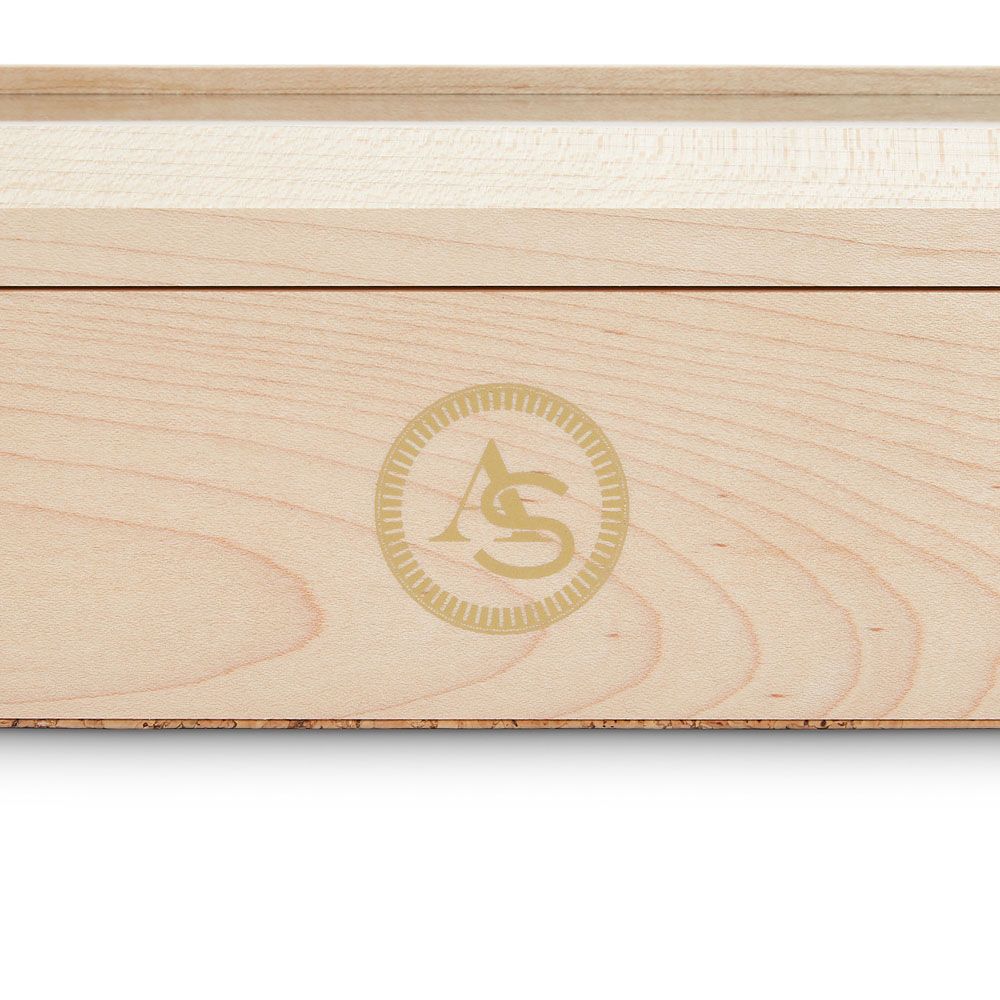 WOLF Analog/Shift Flatiron II 5 Piece Watch Box 710211