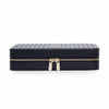 WOLF Maria Large Jewelry Zip Case Navy 766117