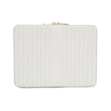 WOLF Maria Large Jewelry Zip Case White 766153