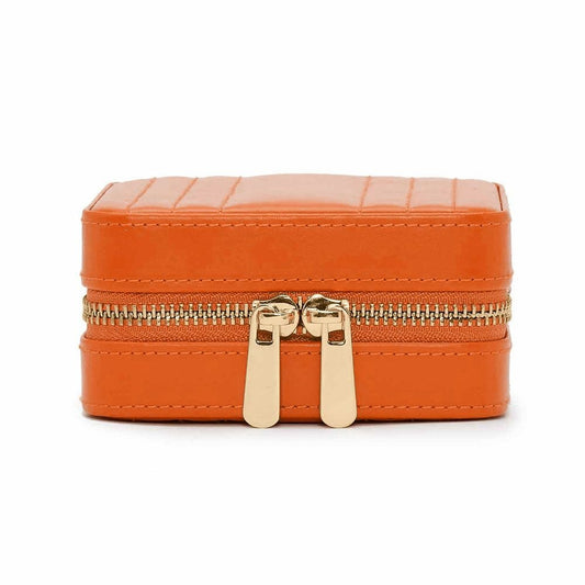 WOLF Maria Small Jewelry Zip Case Tangerine 766239