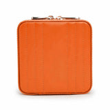 WOLF Maria Small Jewelry Zip Case Tangerine 766239