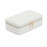 WOLF Maria Medium Jewelry Zip Case White 766353