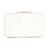 WOLF Maria Medium Jewelry Zip Case White 766353
