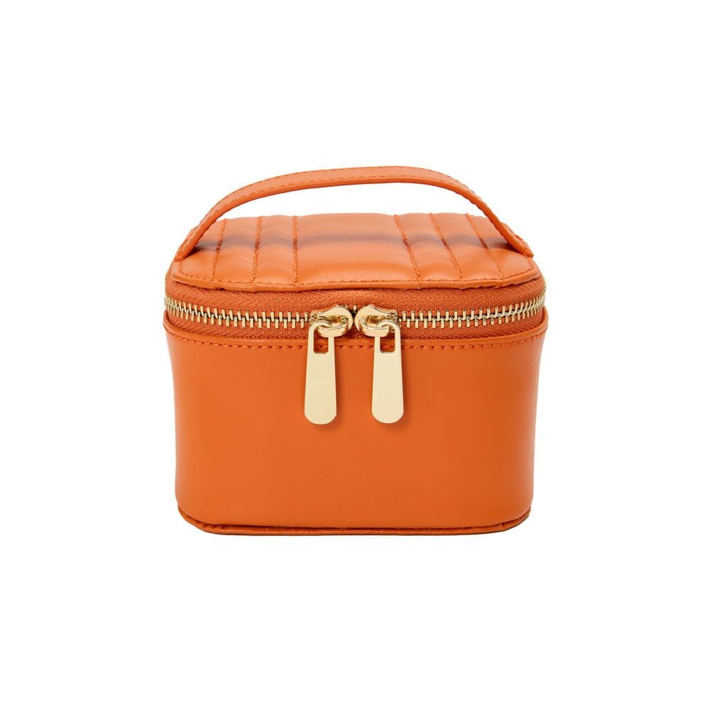 WOLF Maria Zip Jewelry Cube Tangerine 766539
