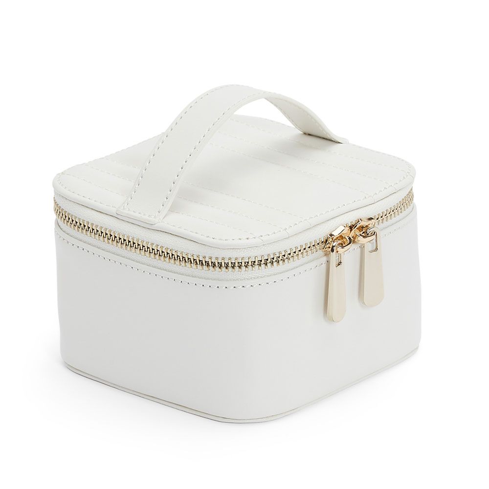 WOLF Maria Zip Jewelry Cube White 766553