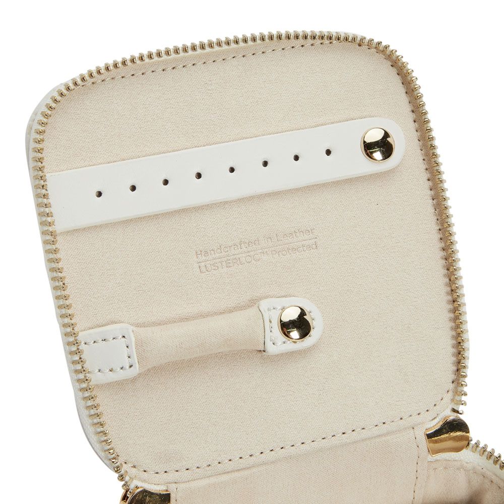 WOLF Maria Zip Jewelry Cube White 766553