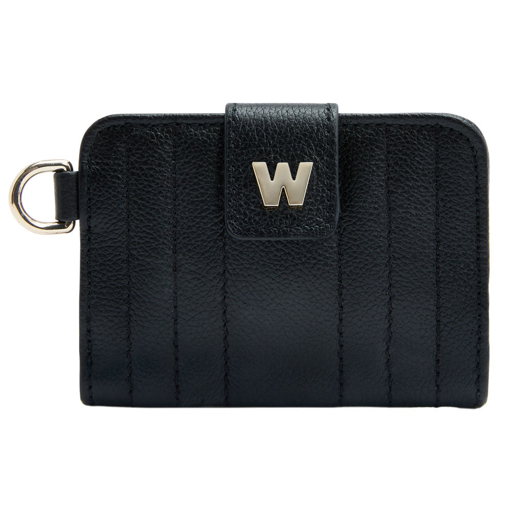 WOLF Mimi Credit Card Holder with Wristlet Black 768202