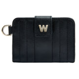 WOLF Mimi Credit Card Holder with Wristlet Black 768202