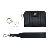 WOLF Mimi Credit Card Holder with Wristlet Black 768202
