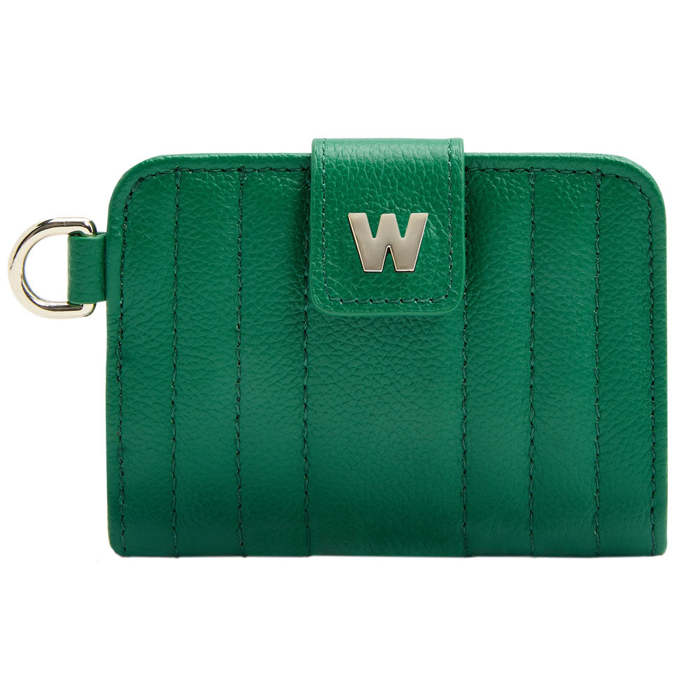 WOLF Mimi Credit Card Holder with Wristlet Forest Green 768212