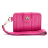 WOLF Mimi Credit Card Holder with Wristlet Pink 768290