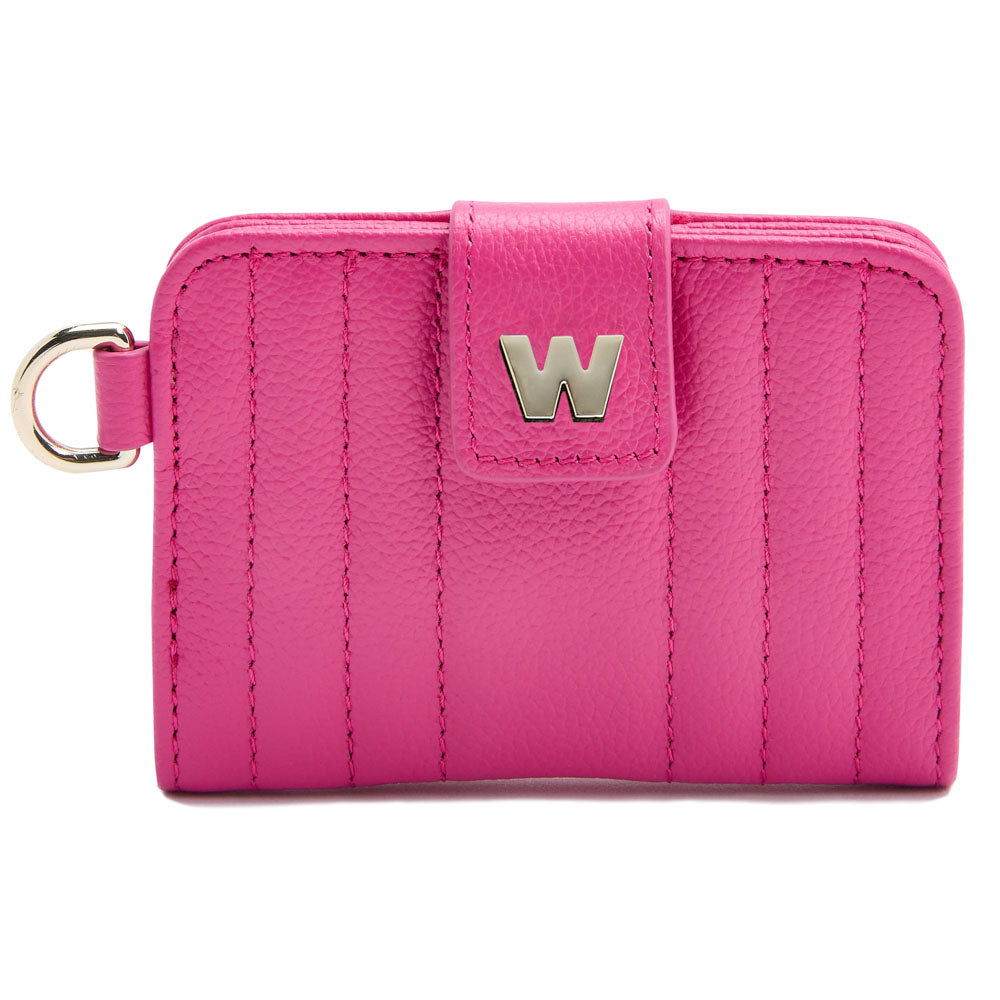 WOLF Mimi Credit Card Holder with Wristlet Pink 768290