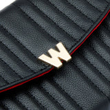 WOLF Mimi Crossbody Bag with Wristlet Black 768302