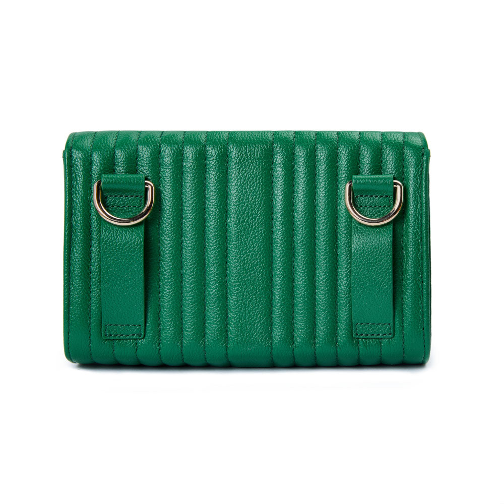 WOLF Mimi Crossbody Bag with Wristlet Forest Green 768312
