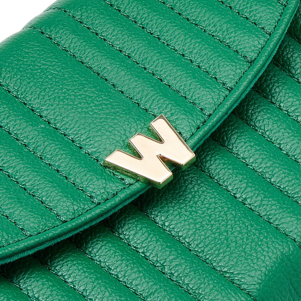 WOLF Mimi Crossbody Bag with Wristlet Forest Green 768312