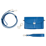 WOLF Mimi Crossbody Bag with Wristlet Marine 768324
