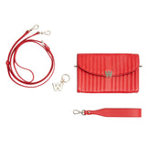 WOLF Mimi Crossbody Bag with Wristlet Red 768372