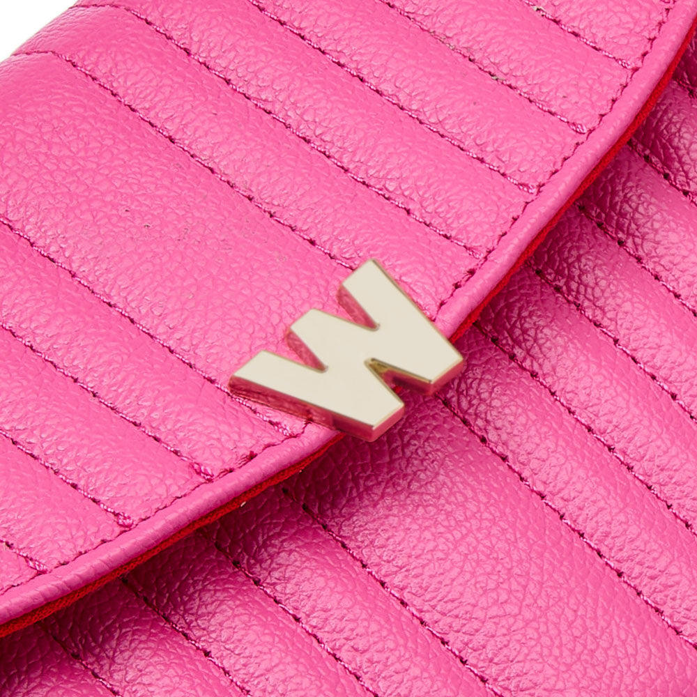 WOLF Mimi Crossbody Bag with Wristlet Pink 768390