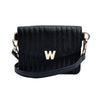 WOLF Mimi Mini Bag with Wristlet & Lanyard Black 768402