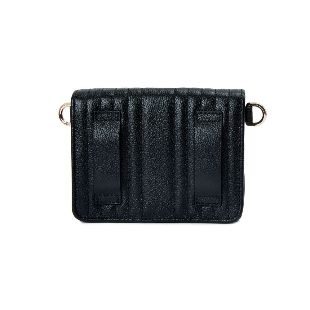 WOLF Mimi Mini Bag with Wristlet & Lanyard Black 768402