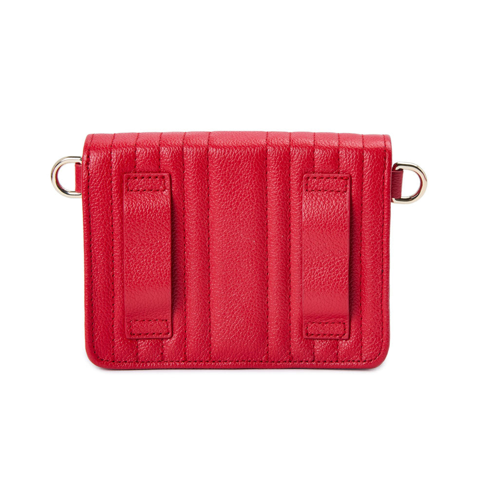 WOLF Mimi Mini Bag with Wristlet & Lanyard Red 768472