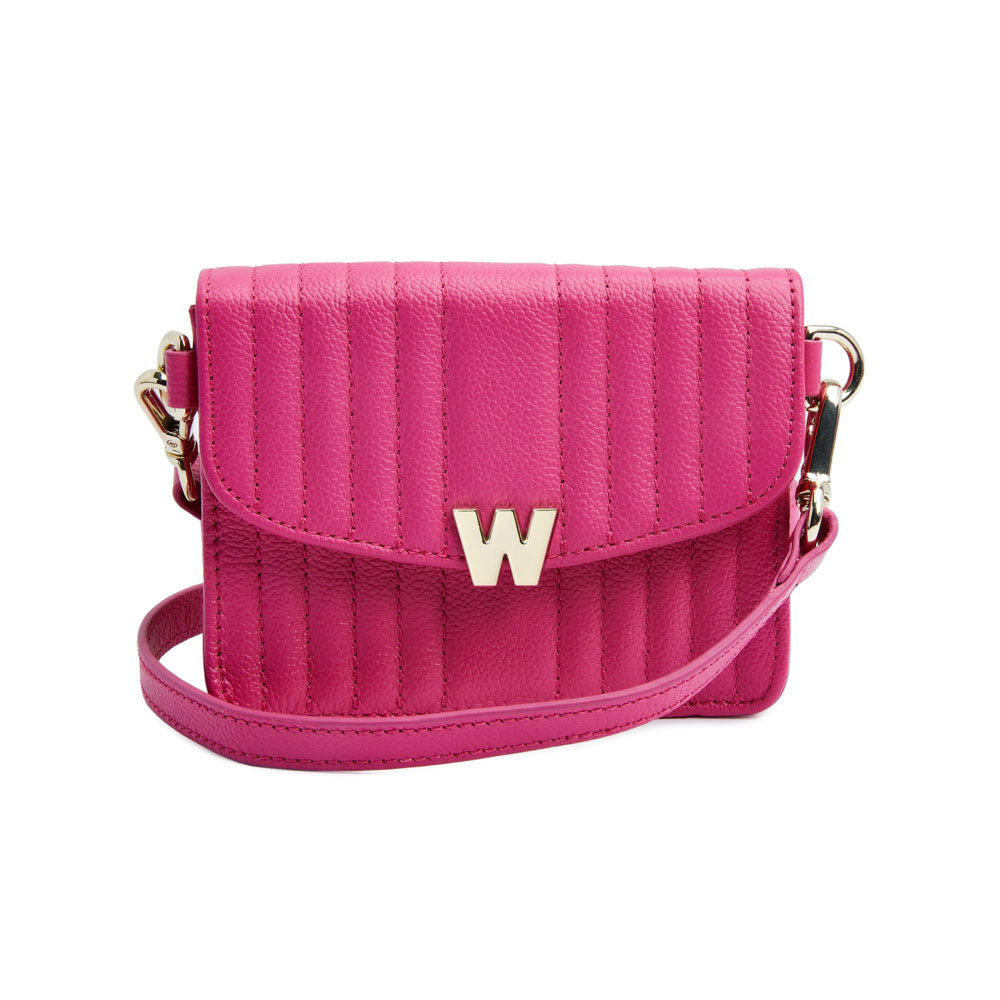 WOLF Mimi Mini Bag with Wristlet & Lanyard Pink 768490
