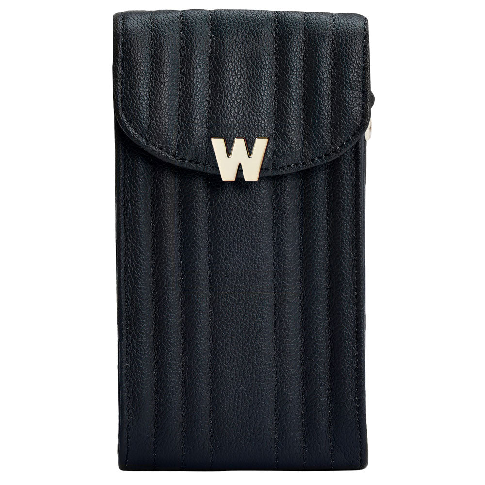 WOLF Mimi Phone Case with Wristlet & Lanyard Black 768502
