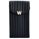 WOLF Mimi Phone Case with Wristlet & Lanyard Black 768502