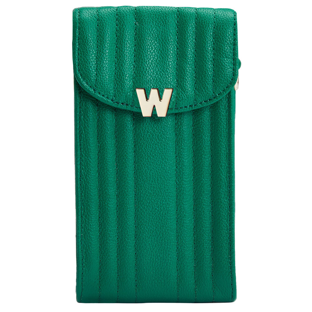 WOLF Mimi Phone Case with Wristlet & Lanyard Forest Green 768512