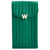 WOLF Mimi Phone Case with Wristlet & Lanyard Forest Green 768512