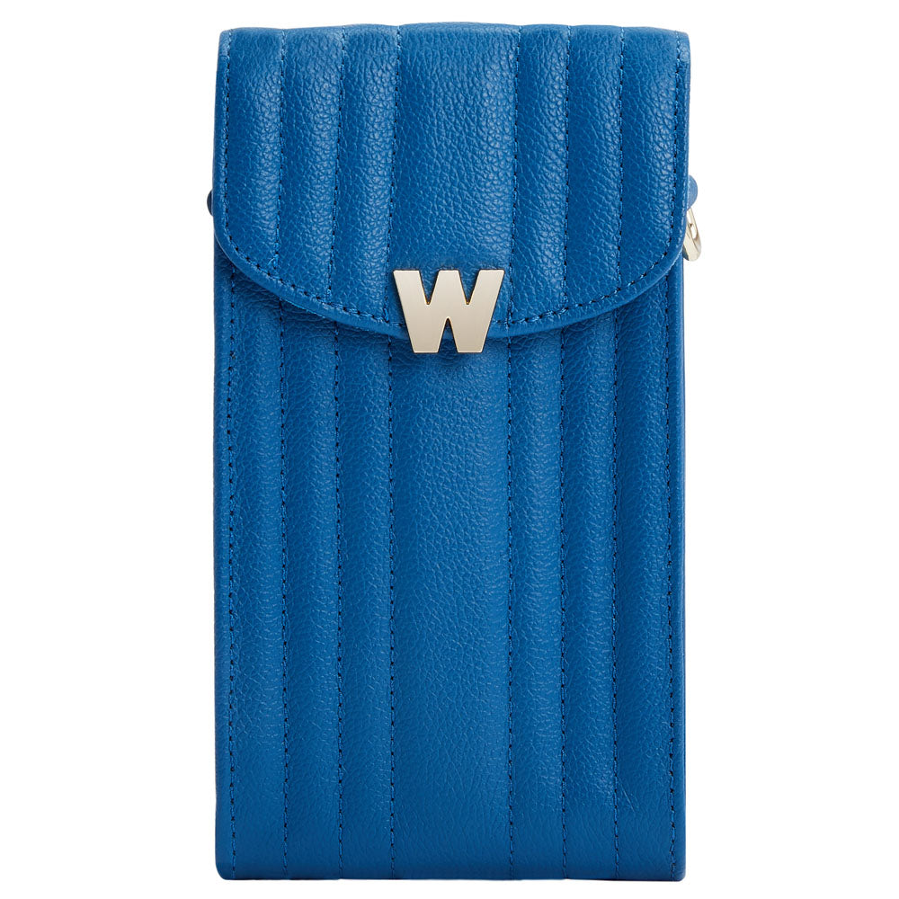 WOLF Mimi Phone Case with Wristlet & Lanyard Marine 768524